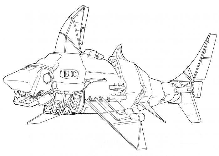 Yet another mechanical shark